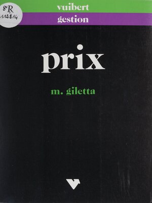 cover image of Prix